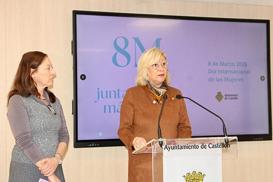 Castellón presenta la programación del 8M en su apuesta por la igualdad