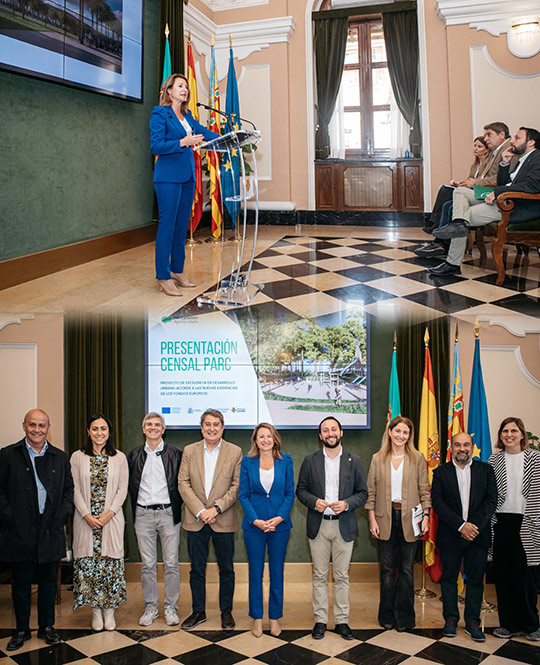 Carrasco activa la construcción de Censal Parc que iniciará sus obras antes de finalizar 2026 con una inversión de más de 6,6 millones de euros