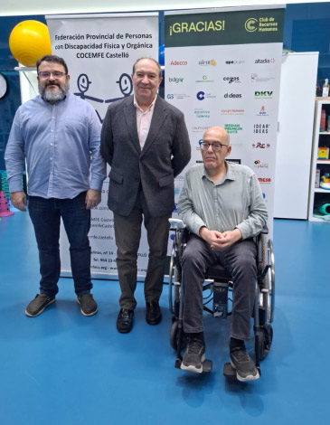 COCEMFE Castelló y el Club de RRHH de Castellón colaborarán por la inserción laboral de las personas con discapacidad