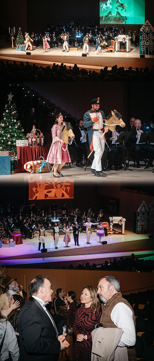 El tradicional concierto del Día de Reyes interpreta “El cascanueces y el rey de los ratones”