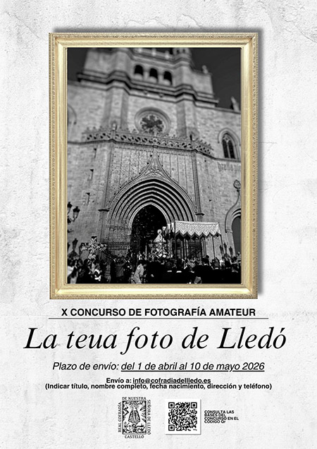 X Concurso de Fotografía Amateur “Tu foto de Lledó”