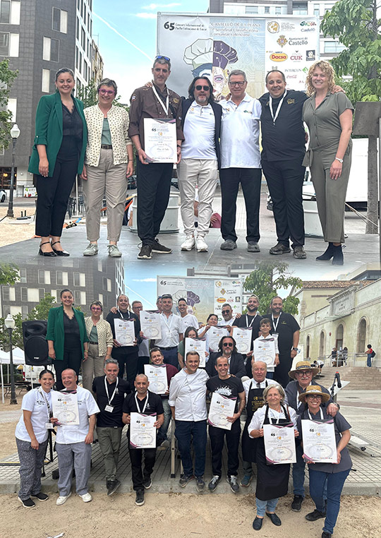 La Tasca Del Puerto se clasifica para la final del 65º Concurso Internacional de Paella Valenciana de Sueca tras la semifinal celebrada en el Parque Ribalta