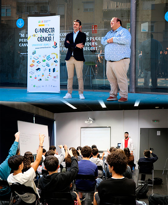 La UJI comienza una nueva edición de «Conecta con la ciencia» para promover el aprendizaje científico entre el estudiantado de secundaria