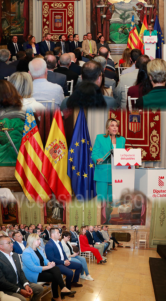  Marta Barrachina pone en valor tres años de gestión del Gobierno Provincial en los que “la misión de esta Diputación ha pasado de ser una intención a una realidad”