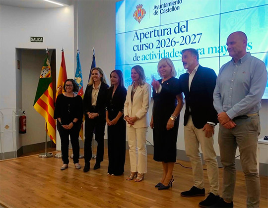 Castellón presenta el curso de actividades para mayores con 4.743 plazas ofertadas y 92 propuestas distribuidas en 227 grupos