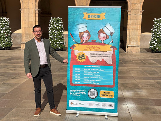 Divercuina de la Terreta vuelve esta primavera para enseñar a los más pequeños a comer sano y valorar el producto local