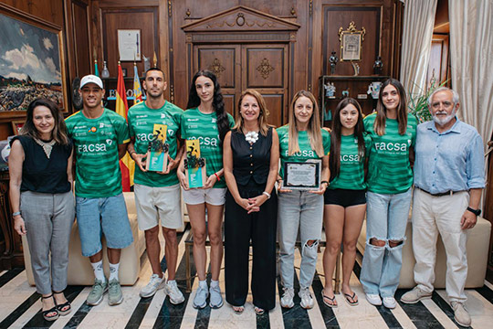 Begoña Carrasco felicita al Facsa Playas de Castellón por sus resultados en el Campeonato de Europa de Clubes, por el éxito organizativo y por el magnífico ambiente vivido durante la competición 