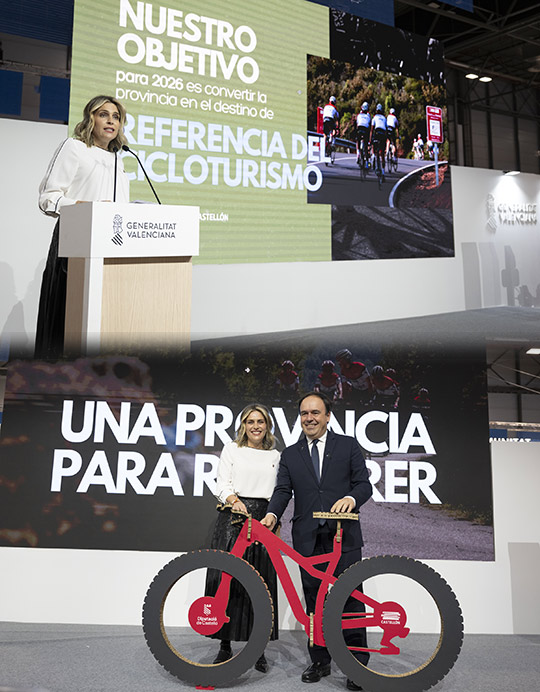 La Diputación se marca el objetivo de convertir la provincia de Castellón en destino de referencia del cicloturismo