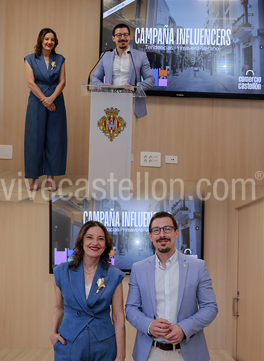 La concejalía de Comercio lanza una nueva campaña de promoción de las colecciones de Primavera-Verano de los comercios de la ciudad a través de influencers castellonenses