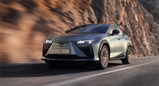El Lexus RZ un eléctrico 100% Lexus, define su gama 2027