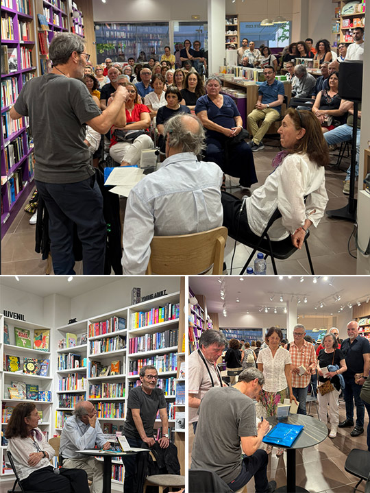 Joan M. Marín abogó por el compromiso con la autenti-cidad en la presentación de su libro “Hasta aquí es lo que sé”  