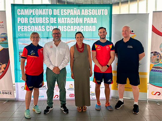 Castellón reúne a 765 nadadores en el Campeonato de España Absoluto por Clubes de Natación para Personas con Discapacidad