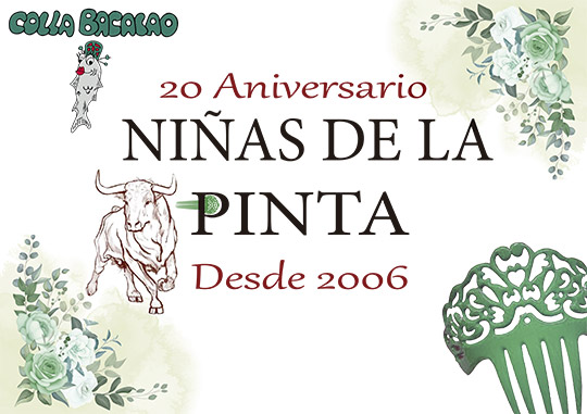 Las Niñas de la Pinta, aficionadas taurinas, celebran el vigésimo aniversario 