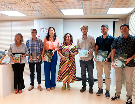 La UJI y la Diputación presentan las novedades editoriales «La media naranja de pago», «La comarca dels Ports» y «La fortificació dels assuts»