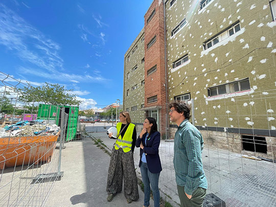 El Plan de Barrios alcanza ya el 60% de media de ejecución en sus 5 grupos residenciales para beneficiar a cerca de 600 viviendas