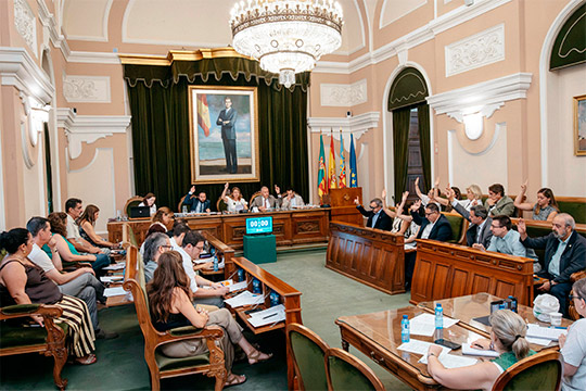 El pleno del Ayuntamiento de Castellón aprueba la modificación del Plan General que permite desbloquear el proyecto de remodelación de La Pérgola