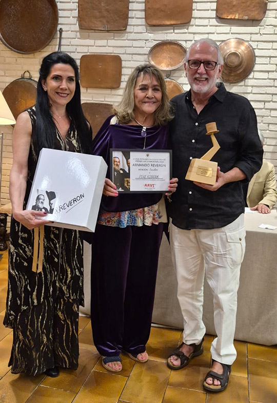 Pere Ribera recibe el Premio Internacional Armando Reverón 2026 por su trayectoria en las Artes Plásticas Pere Ribera recibe el Premio Internacional Armando Reverón 2026 por su trayectoria en las Artes Plásticas