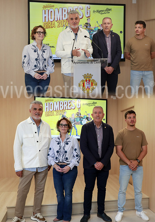 Castellón vibrará con Hombres G el próximo 23 de mayo en Refeyme