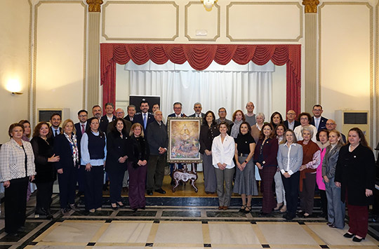 La Real Cofradía del Lledó presenta la obra que ilustrará el cartel de las Fiestas Patronales de la Mare de Déu del Lledó 2026 La Real Cofradía del Lledó presenta la obra que ilustrará el cartel de las Fiestas Patronales de la Mare de Déu del Lledó 2026