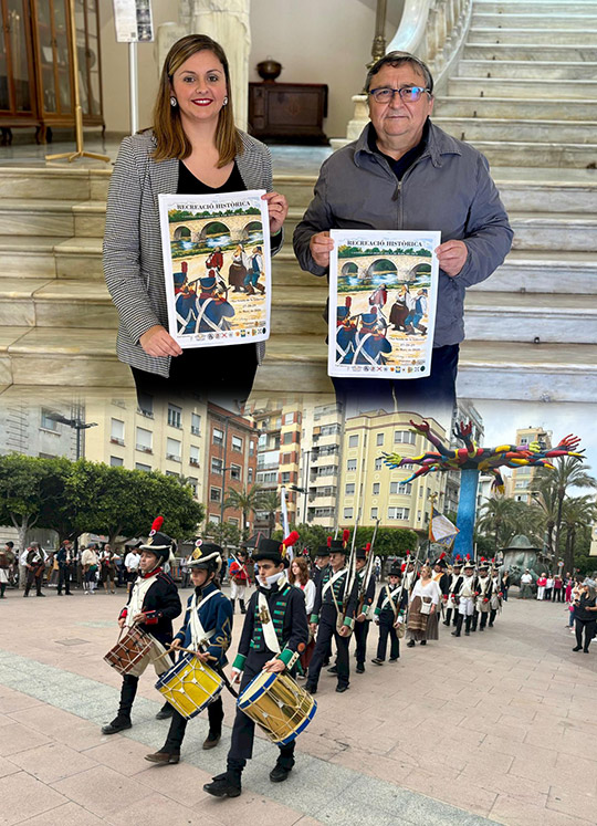 Castellón acogerá este fin de semana la recreación histórica de la Batalla del Pont del Millars con 14 actos programados
