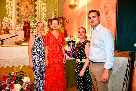 El Gobierno de la ciudad participa en la fiesta de Santa María Magdalena en su ermita junto al Castell Vell El Gobierno de la ciudad participa en la fiesta de Santa María Magdalena en su ermita junto al Castell Vell