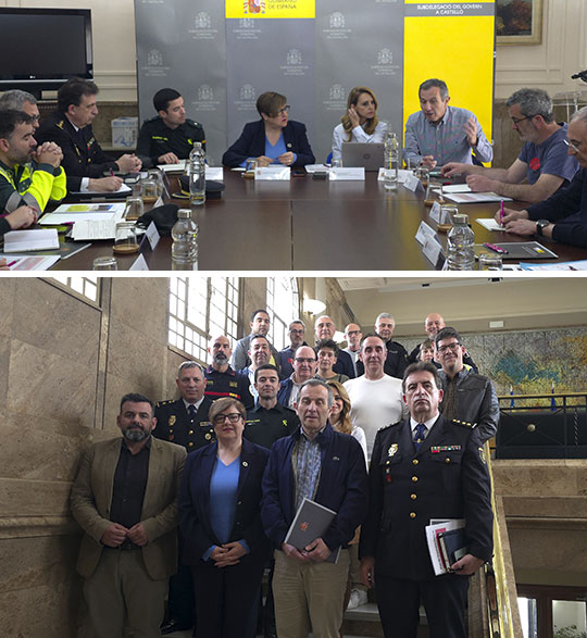 Subdelegación del Gobierno en Castellón celebra la Junta de Seguridad Provincial del FUGA Penyagolosa Trails 2026