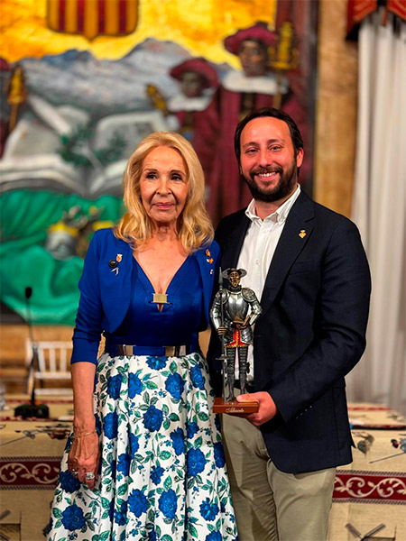 Sergio Toledo recibe el premio “Quijote del Año 2026” de la Casa de Castilla-La Mancha en Castellón
