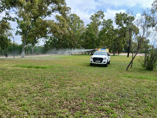 La Diputación de Castellón refuerza los tratamientos contra los mosquitos en las marjales litorales tras las últimas lluvias
