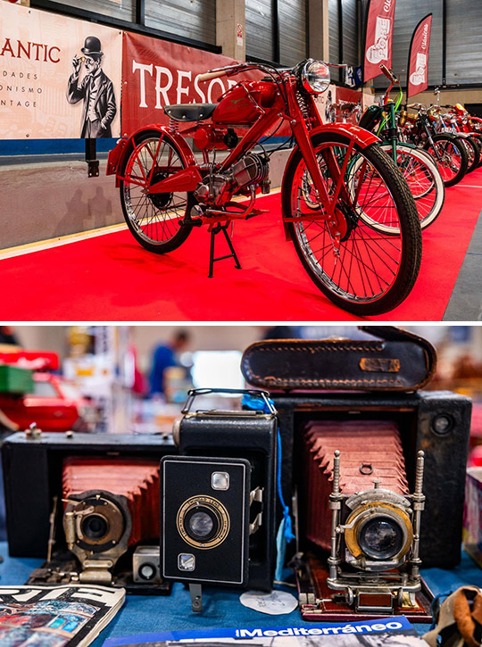 Llega a Castellón Tresor Antic, una nueva feria familiar con más de 200 vehículos clásicos y más de 100 puestos de antigüedades
