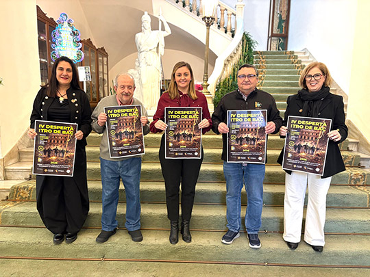 Castellón presenta la IV ‘Despertà amb Tro de Bac’ dentro del programa de la Magdalena 2026 como impulso a la promoción turística