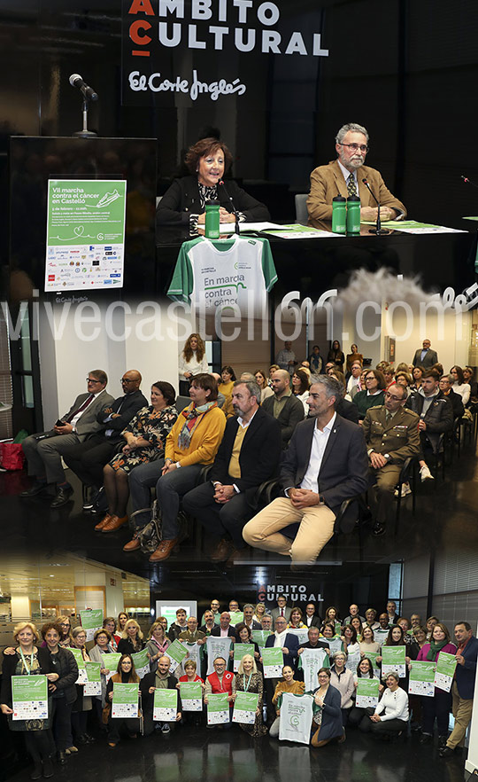 Presentación de la prueba popular ´En marcha contra el cáncer Ciutat de Castelló´