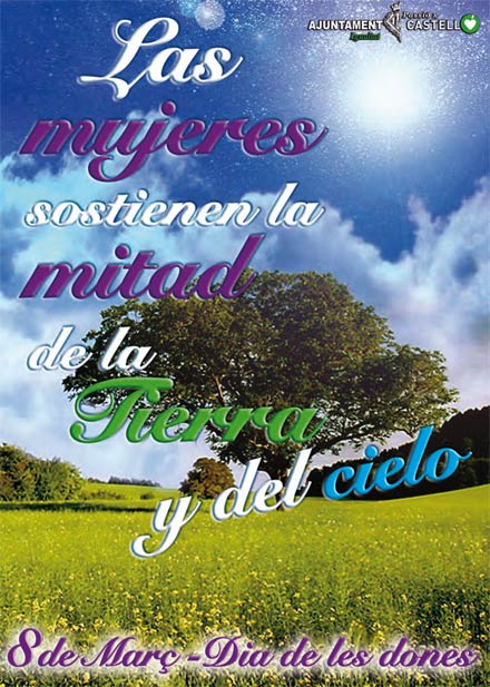 Castellón celebrará el “Día Internacional de la Mujer” con una veintena de actos institucionales, culturales, festivos y reivindicativos Castellón celebrará el “Día Internacional de la Mujer” con una veintena de actos institucionales, culturales, festivos y reivindicativos