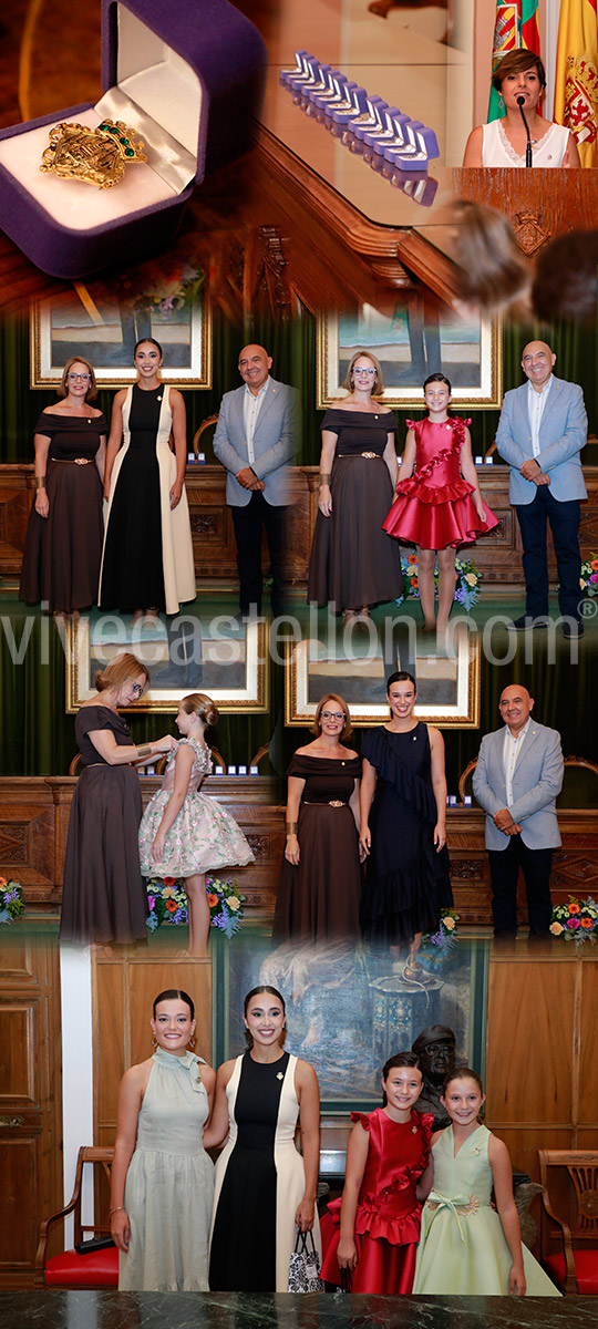 Entrega de las insignias a las Reinas de las Fiestas de 2027