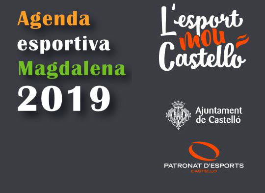 Agenda  deportiva para las fiestas de la Magdalena