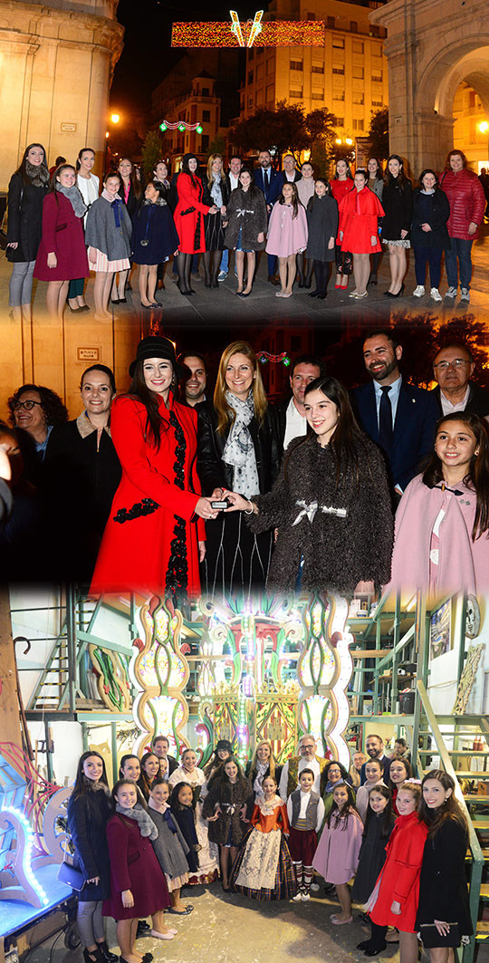 Encendido de luces de Magadalena y visita al almacén de gaiatas Encendido de luces de Magadalena y visita al almacén de gaiatas
