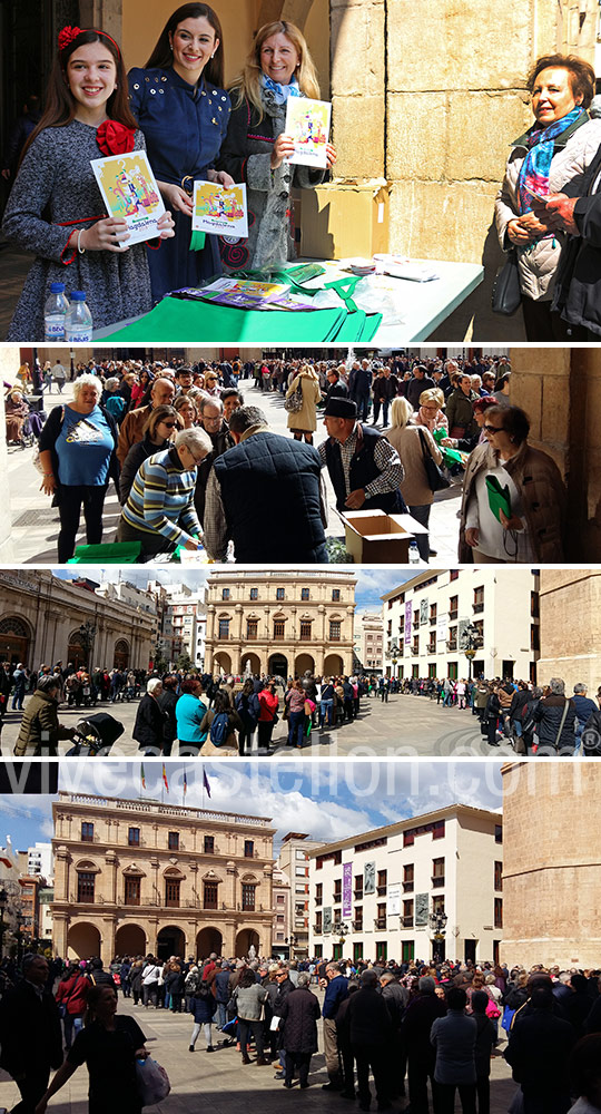 Reparto del llibret y las cintas de la Magdalena Reparto del llibret y las cintas de la Magdalena