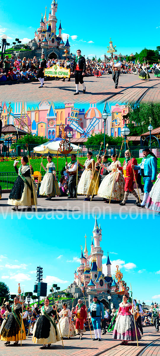 Las fiestas de la Magdalena se promocionan en Disney con un desfile