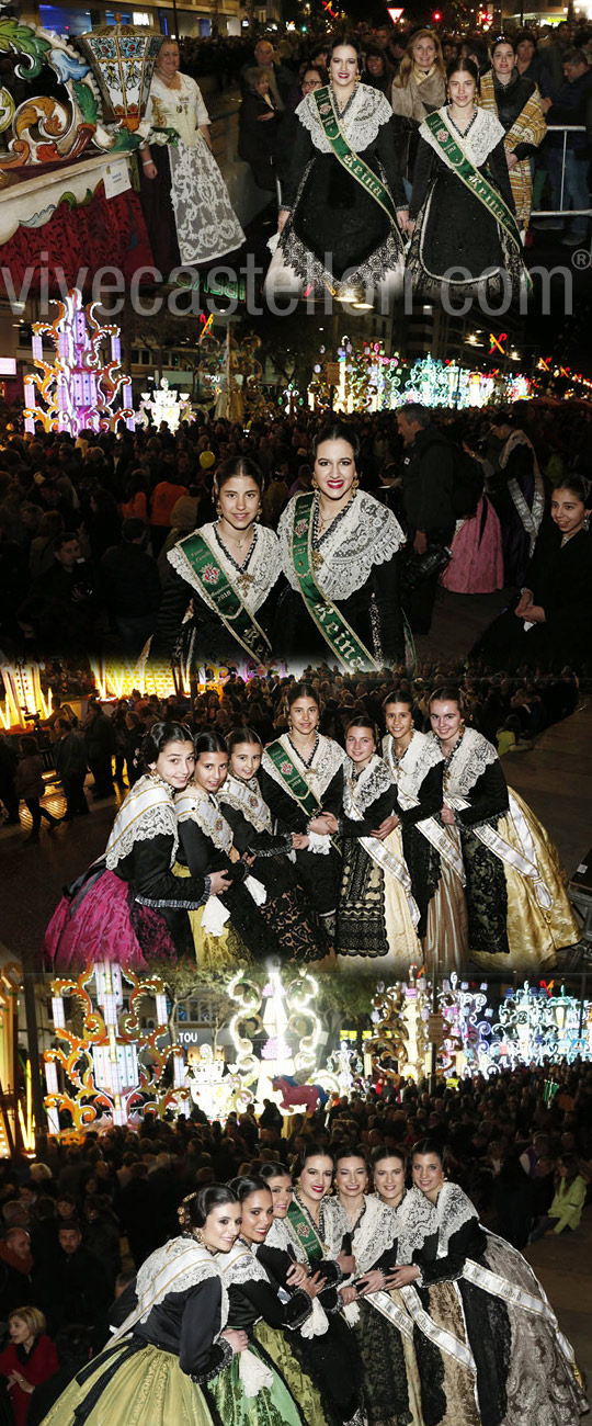 XXVII Encesa de les Gaiates de las fiestas de la Magdalena 2018