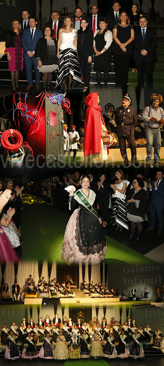  Galania en honor a la reina  infantil Lucía Burguete