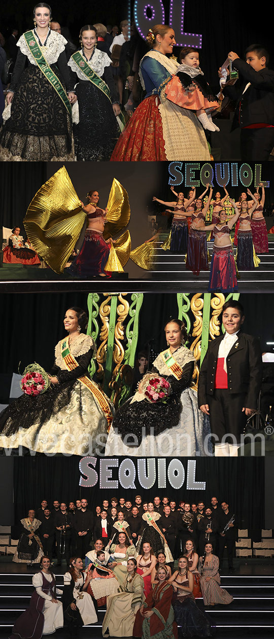 Alejandra y Lourdes, madrinas de la Gaiata 15 Sequiol 