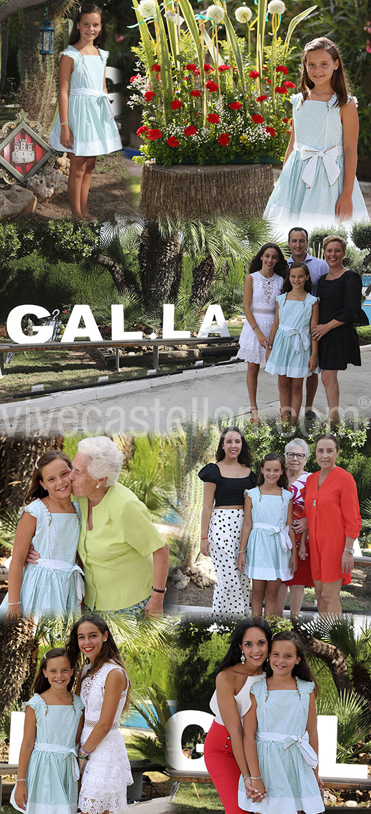 Gal.la Calvo Santolaria, reina infantil de las fiestas de la Magdalena 2020