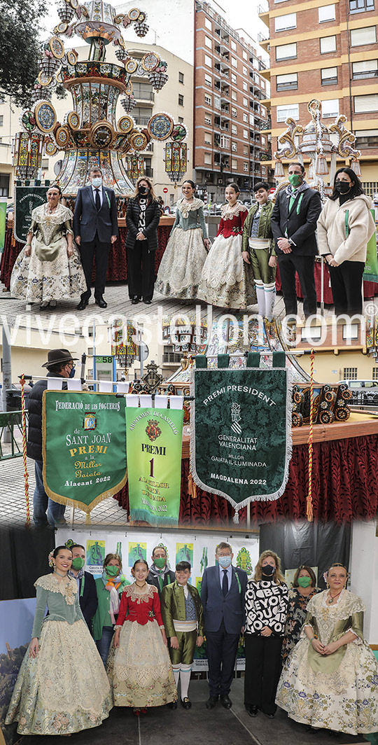 Gaiata 15 Sequiol, primer premio del concurso de las fiestas de la Magdalena de Castelló