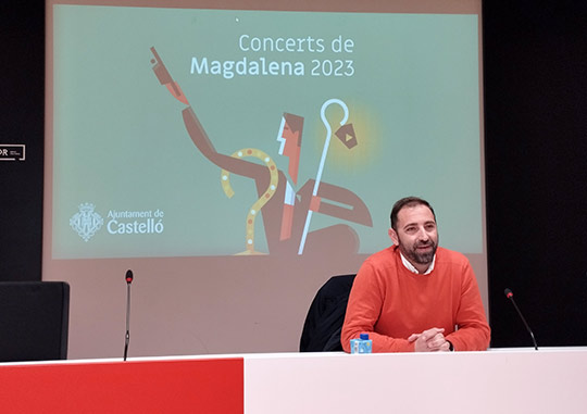 Fiestas presenta una variada programación de conciertos para la semana de Magdalena