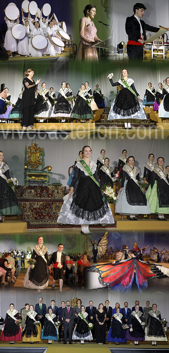 Galania a la reina infantil Alejandra Sáez Sisamón