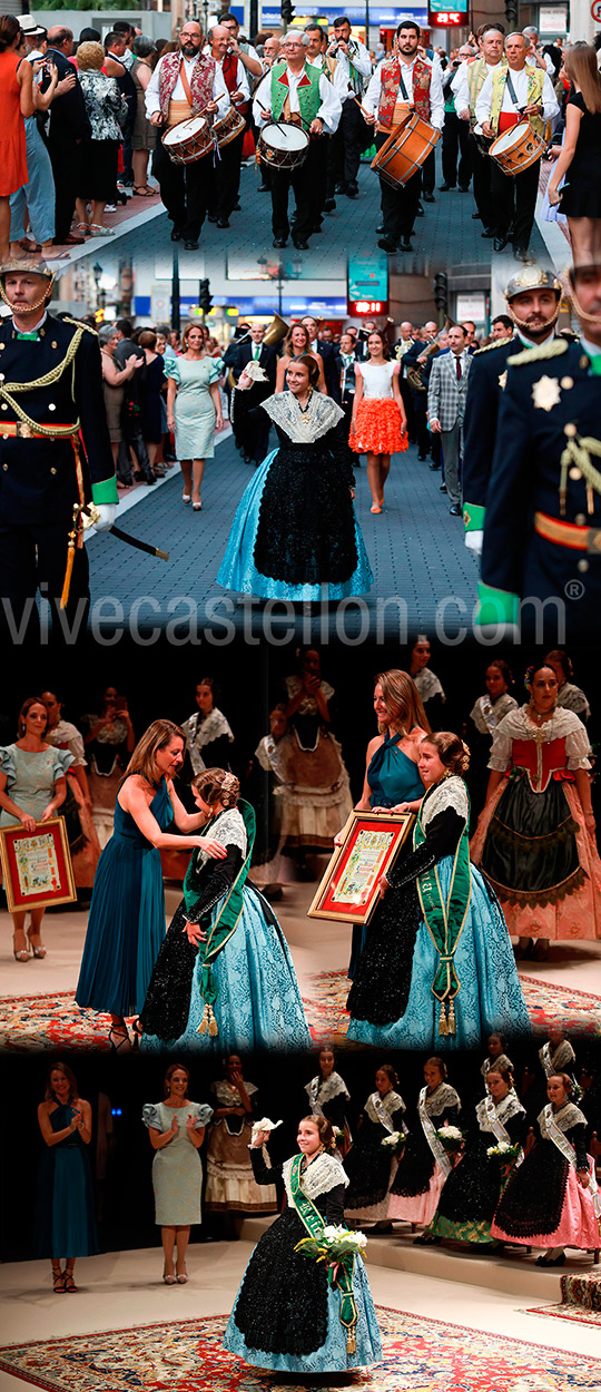 Imposición de bandas a la reina infantil Vega Torrejón Garrot y su corte de honor Imposición de bandas a la reina infantil Vega Torrejón Garrot y su corte de honor