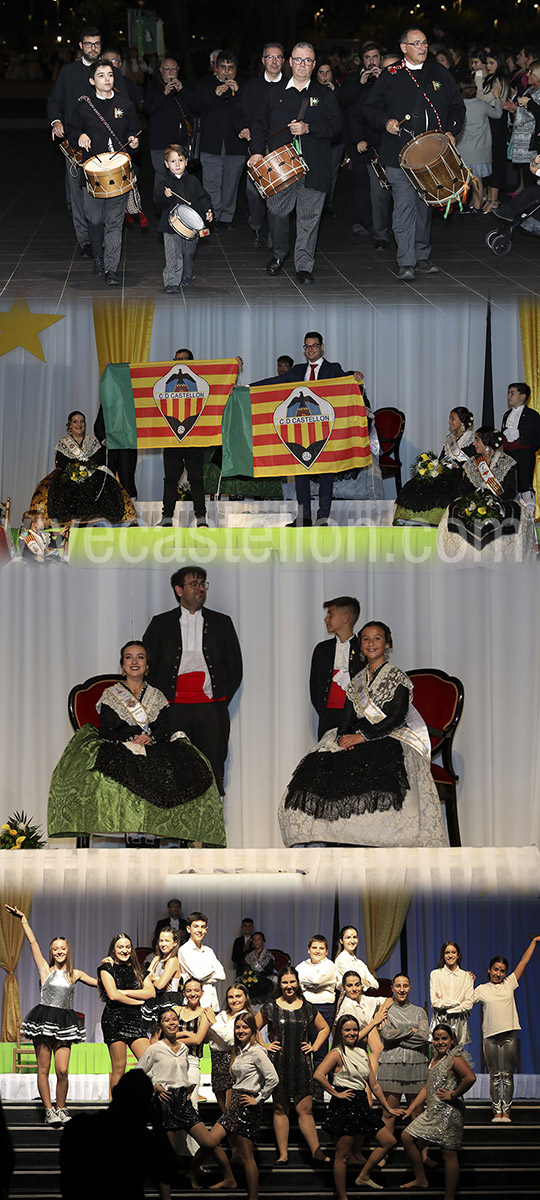 Cristina Álvarez y Marta Meléndez, madrinas de la Gaiata 14 Castalia 