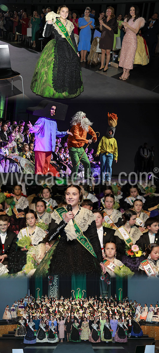 Homenaje a las comisiones gaiateras infantiles de Castellón