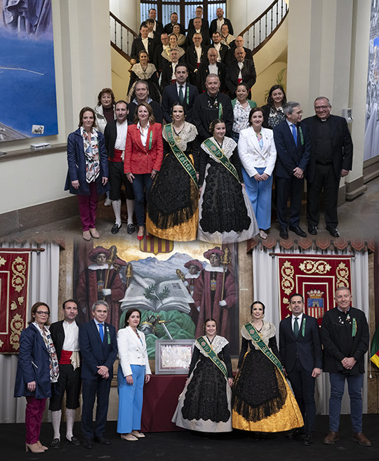 Entrega de la insignia de ´Gaiater de l’any´ a la Real Cofradía Nuestra Señora del Lledó