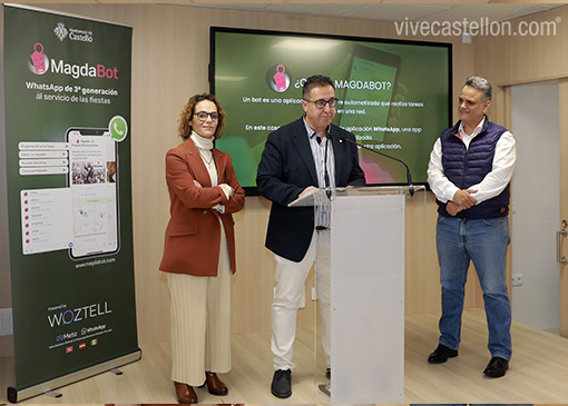 Presentación de Magdabot, asistente virtual de las fiestas de la Magdalena Presentación de Magdabot, asistente virtual de las fiestas de la Magdalena
