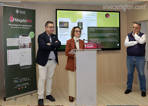 Presentación de Magdabot, asistente virtual de las fiestas de la Magdalena Presentación de Magdabot, asistente virtual de las fiestas de la Magdalena